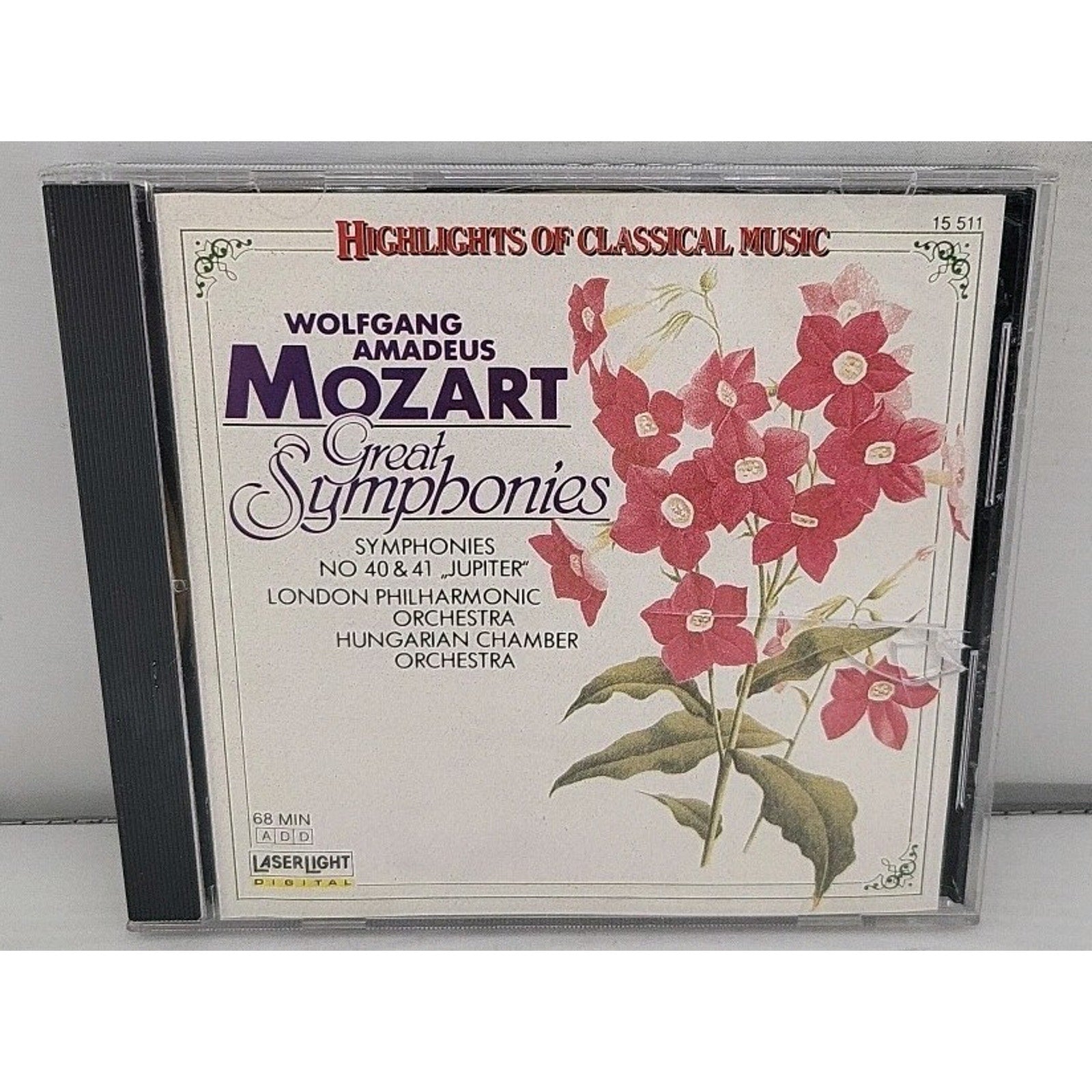 Sym 40/41 by W.A. Mozart (CD, 1990)