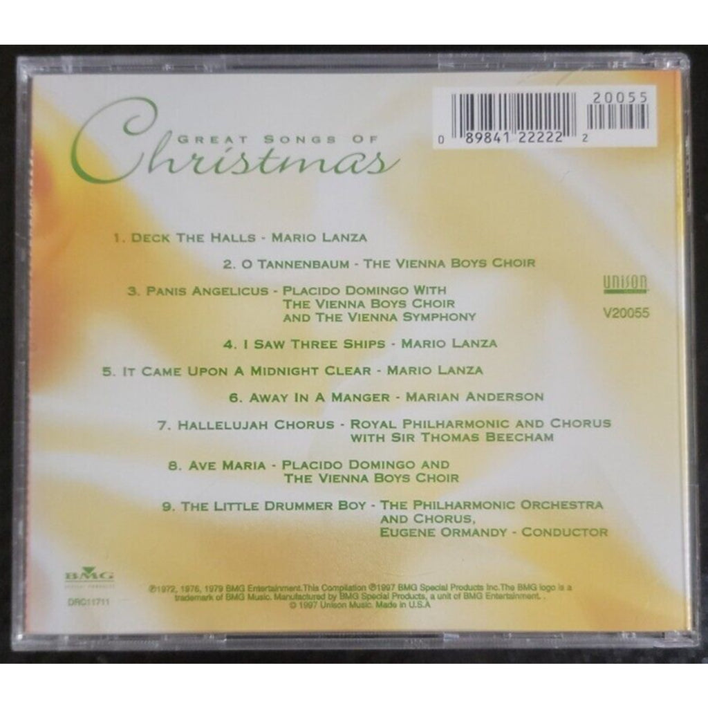 Great Songs Of Christmas (CD)