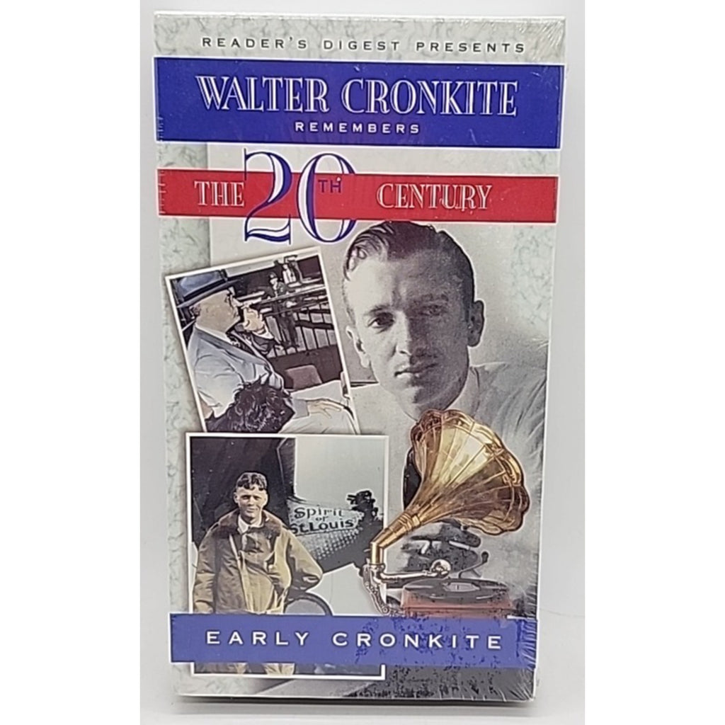 Walter Cronkite Remembers The 20Th Century Early Cronkite (VHS) *Brand New*