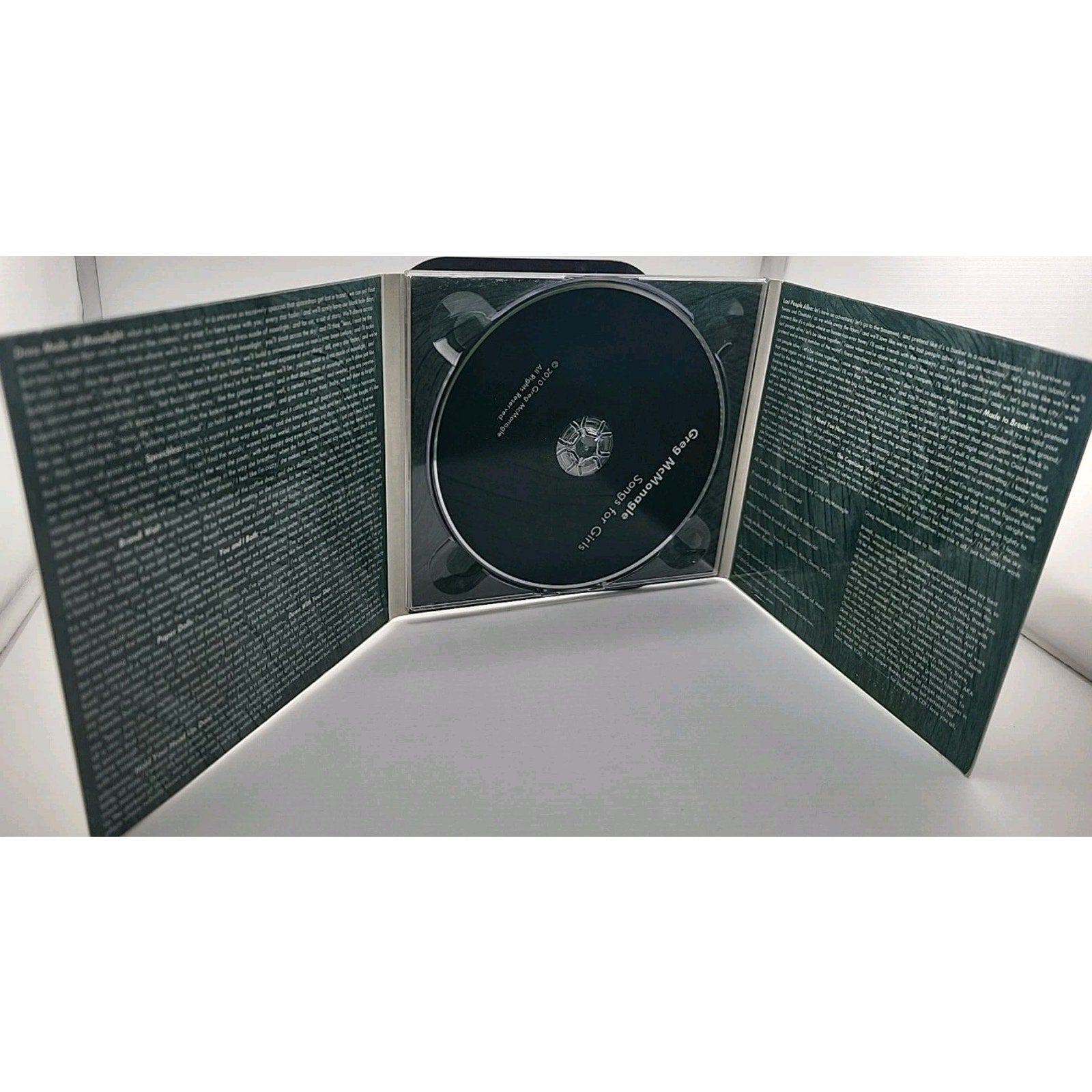Greg McMonagle Songs For Girls CD