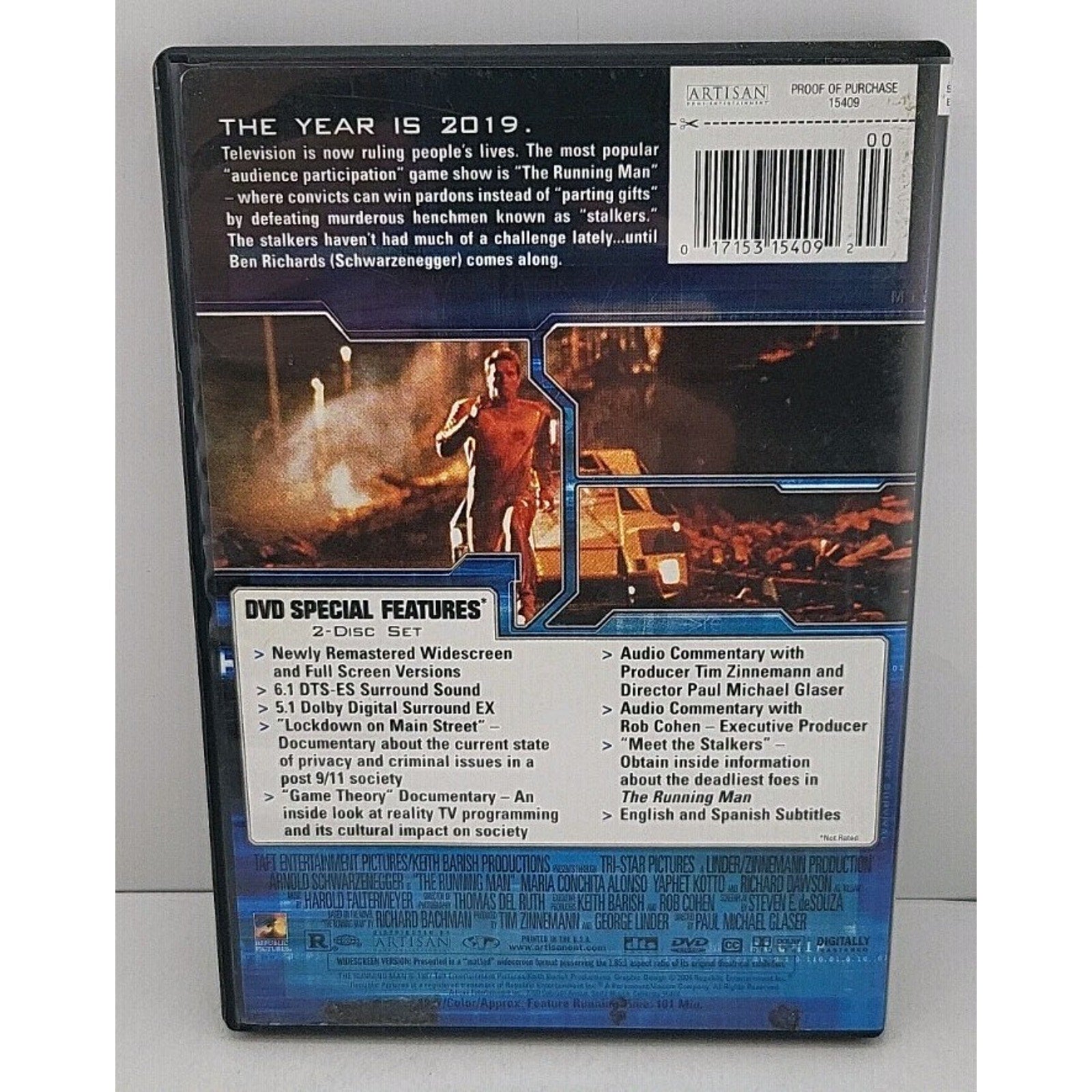 The Running Man (DVD, 2006)