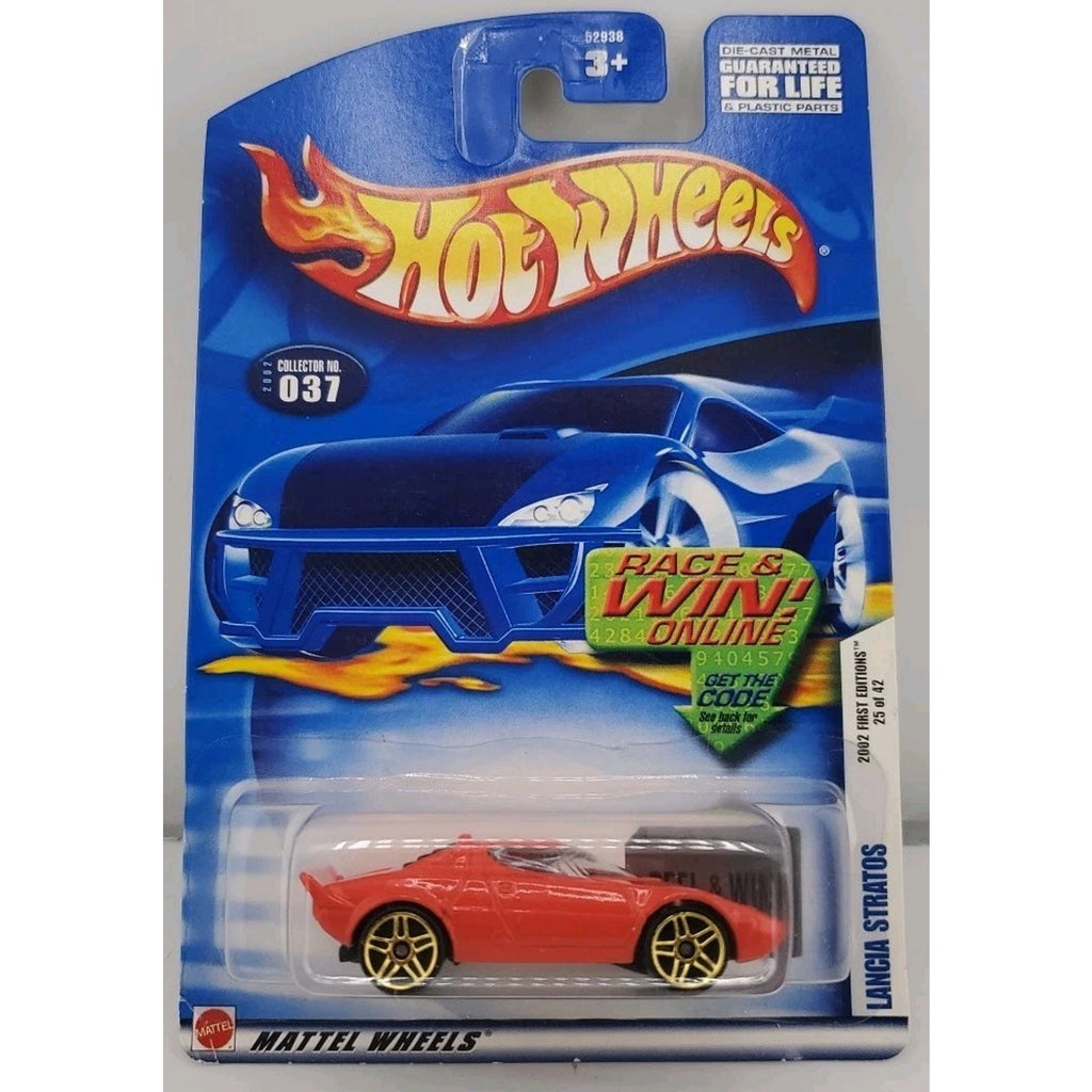 Hot Wheels Lancia Stratos Red 2002 #37