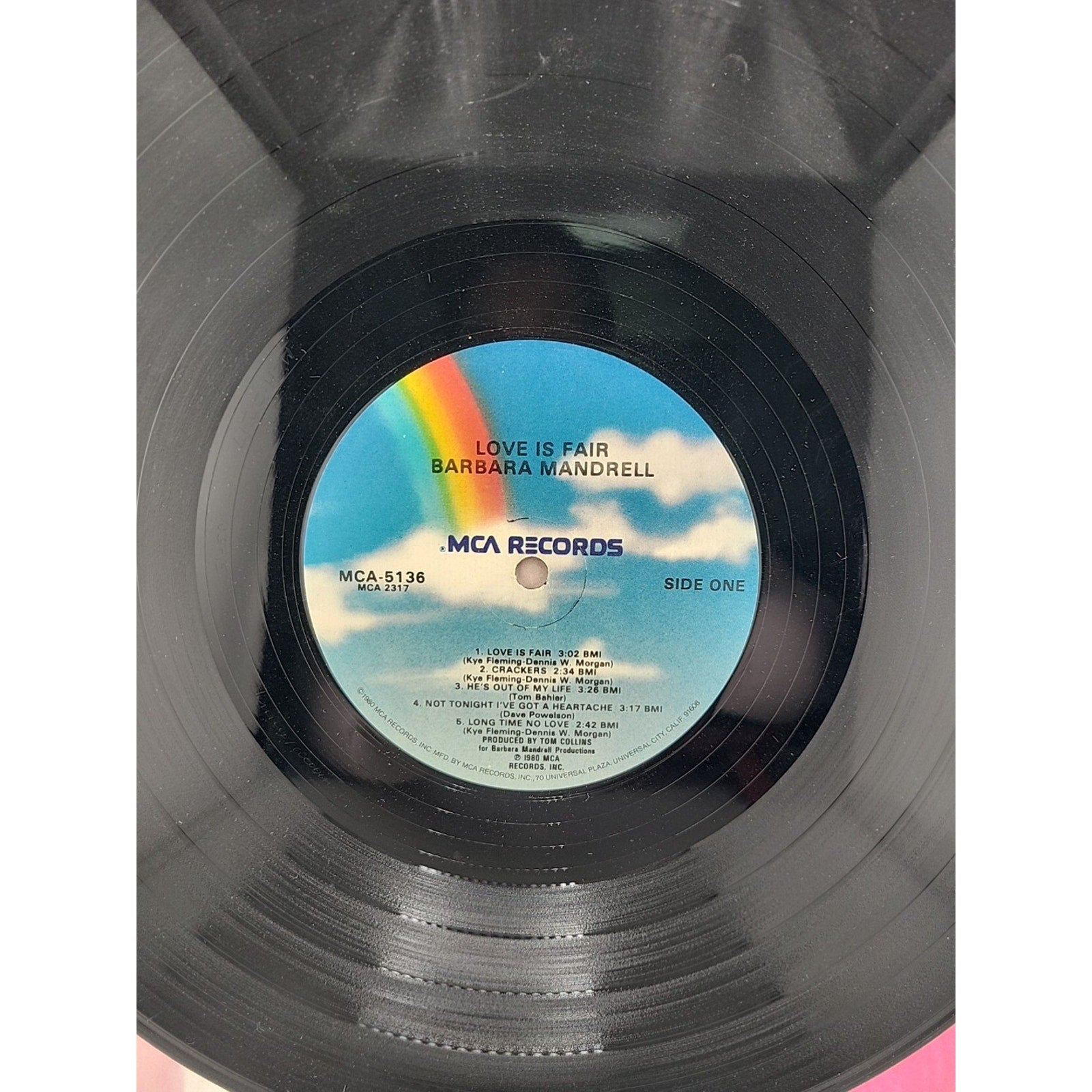 Barbara Mandrell, Love Is Fair LP 1980 MCA Records MCA-5136