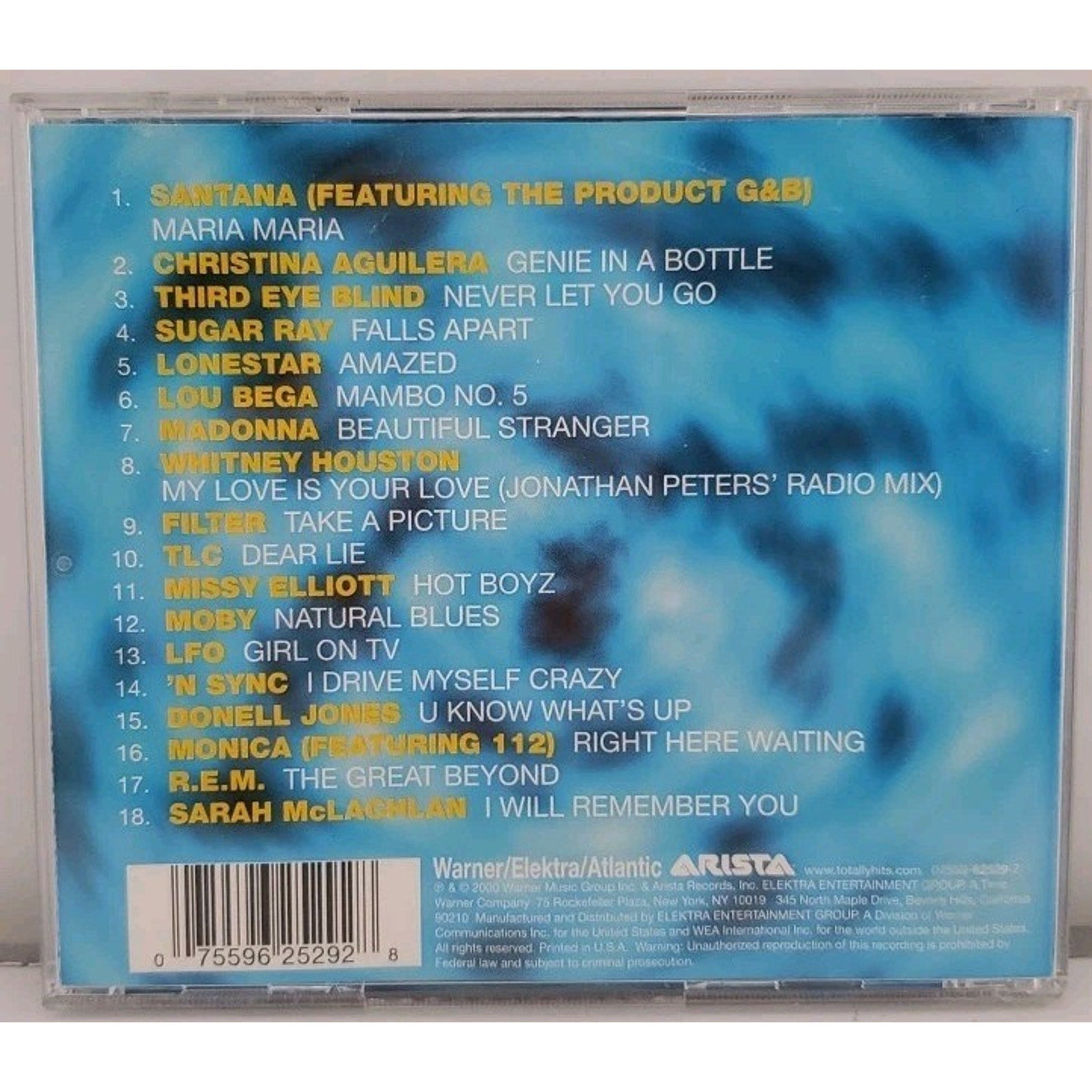 Totally Hits 2 by Various (CD, 2000)