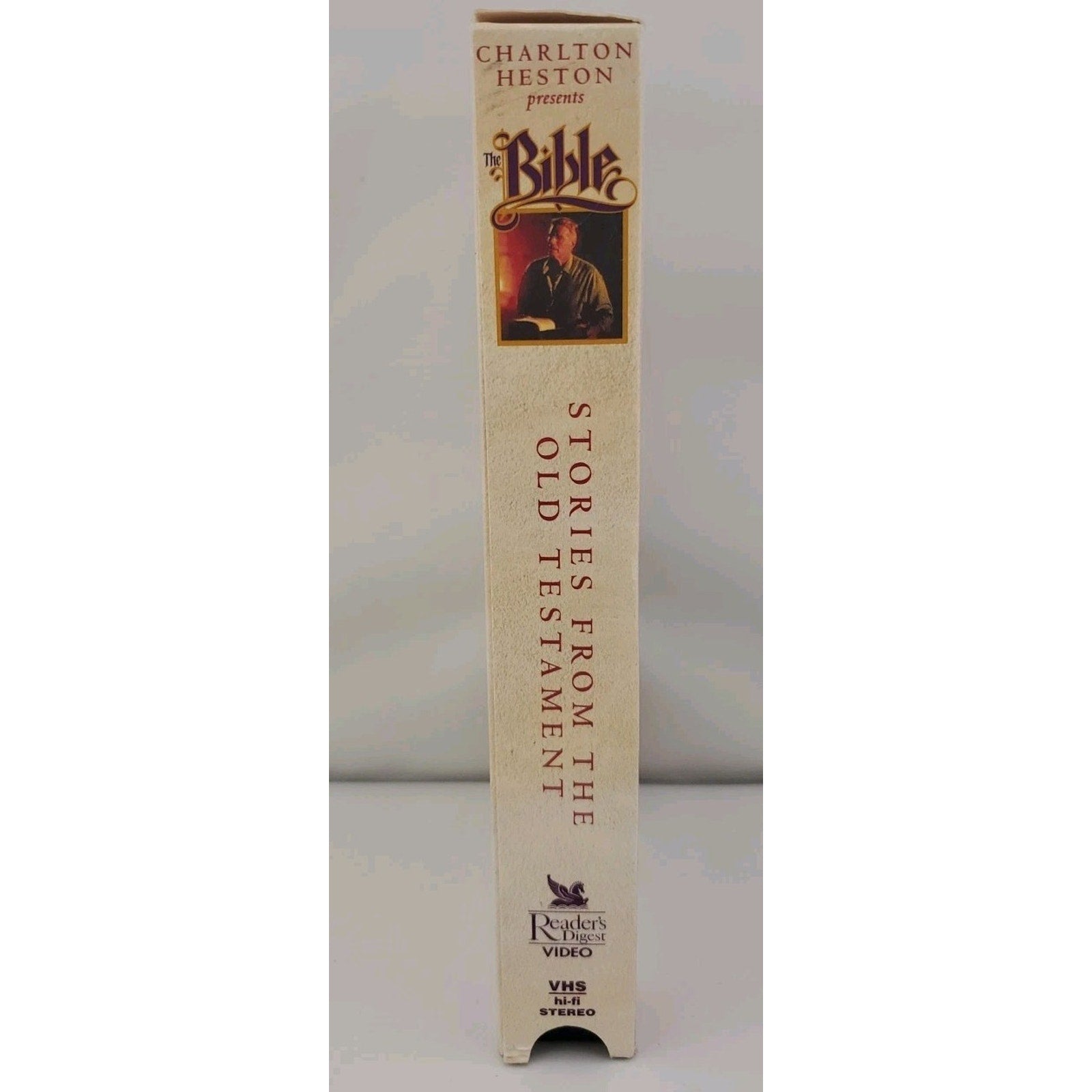 Charlton Heston Presents the Bible: Stories from the Old Testament (VHS, 1993)