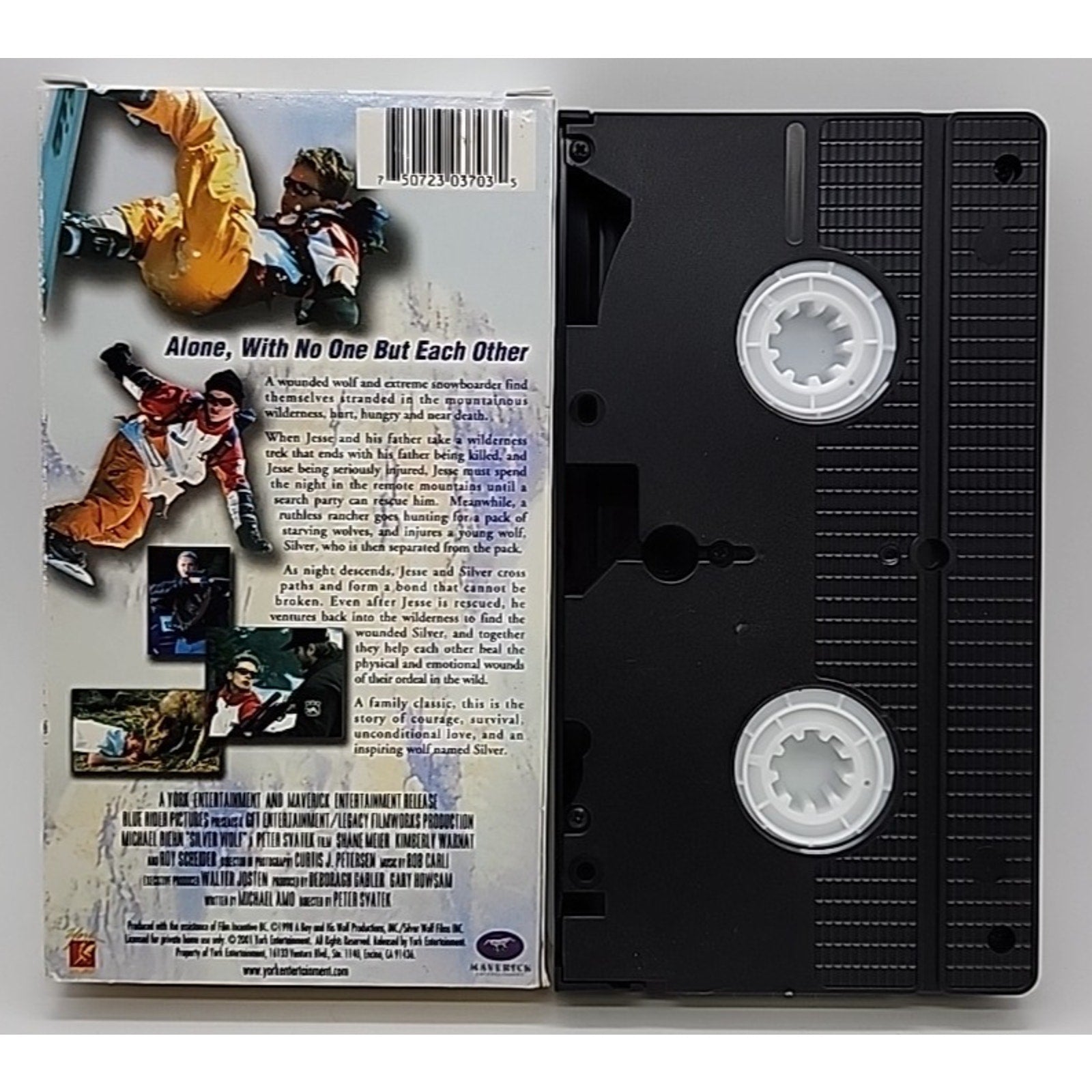 Silver Wolf (VHS, 2001)