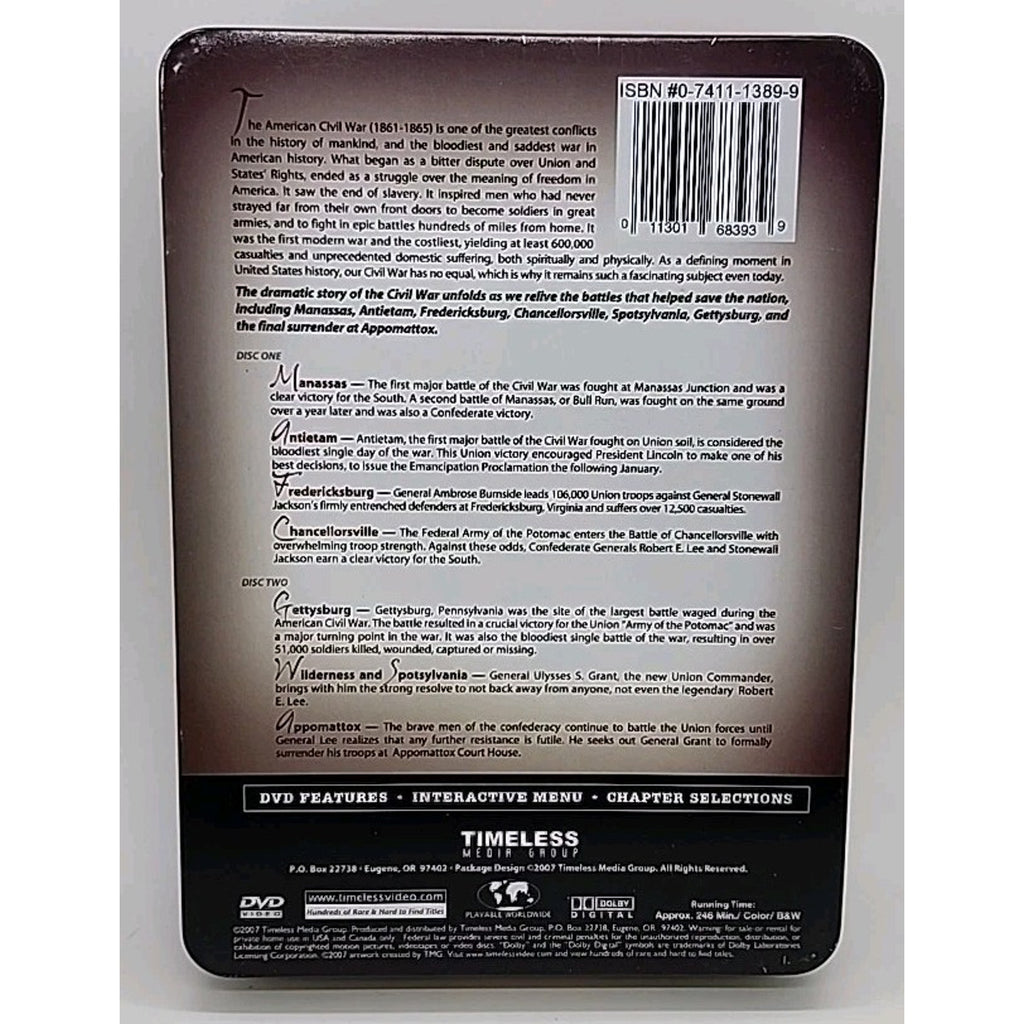 Civil War Battlefields (2 Pack) (DVD)