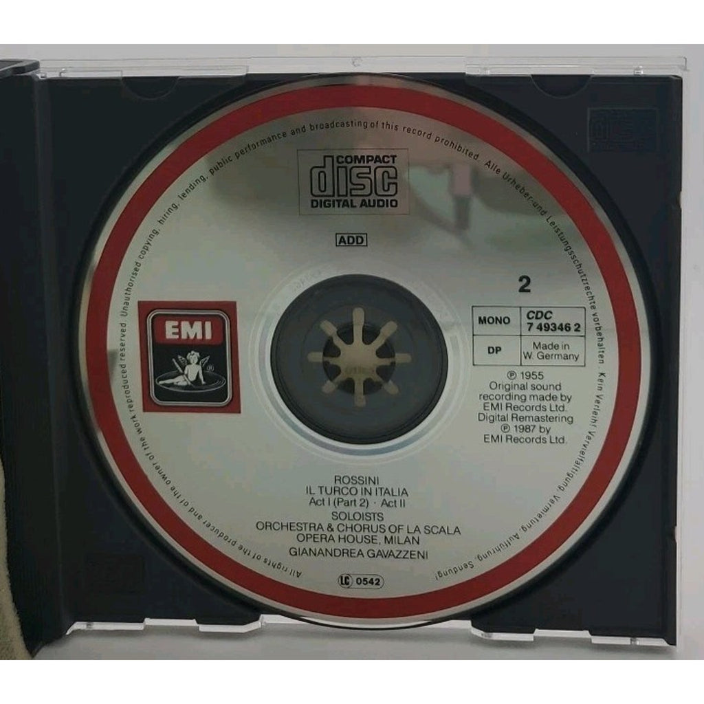 EUC Rossini: Il Turco in Italia / Maria Callas, Rossi-Lemeni, EMI 1987 (CD)