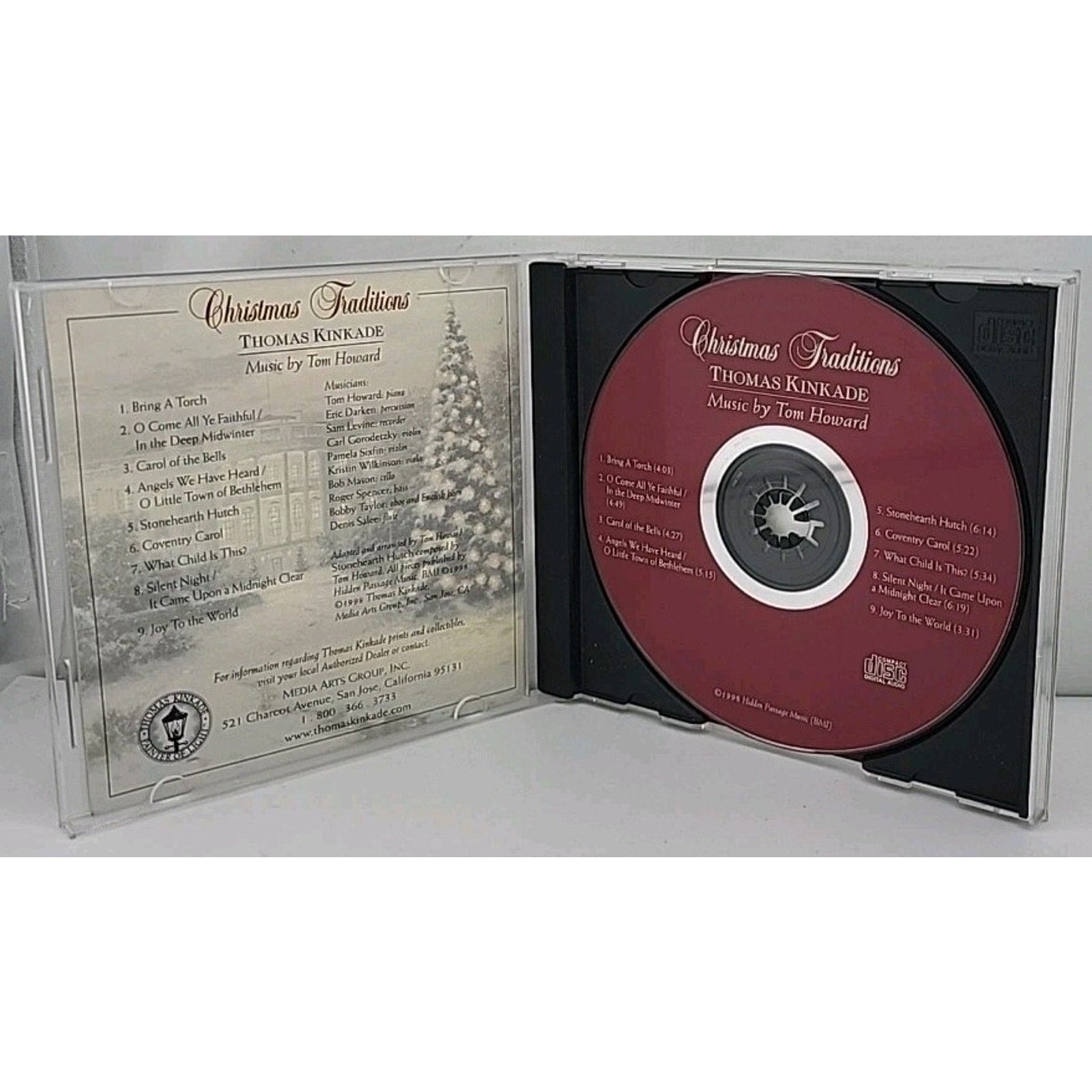Christmas Traditions CD - Thomas Kinkade - Commemorative Collectors Edition