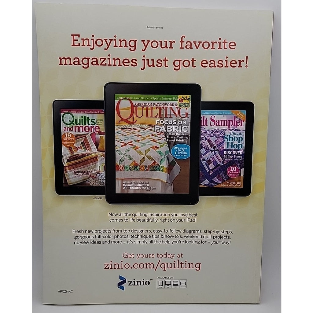 Super Star Quilts Magazine 26 Quilt Patterns Better Homes And Gardens 2014