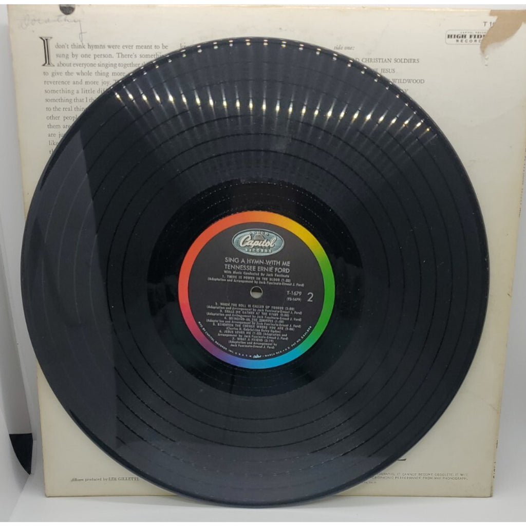 Tennesee Ernie Ford Sing a Hymn with Me (Record)