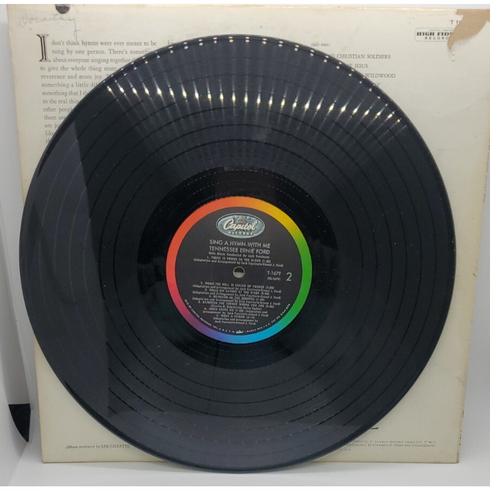 Tennesee Ernie Ford Sing a Hymn with Me (Record)