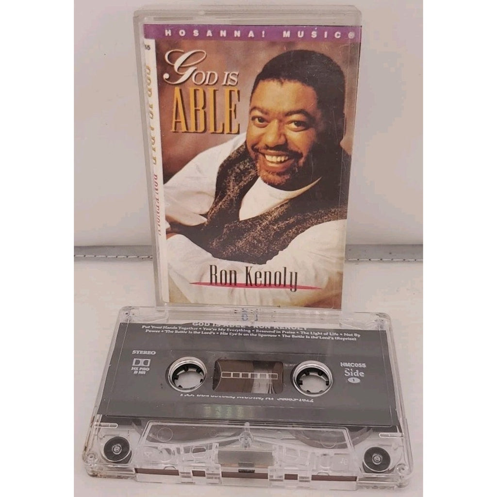 God is Able Cassette Ron Kenoly 1994 Integrity Hosanna! Music HMC055 Religious