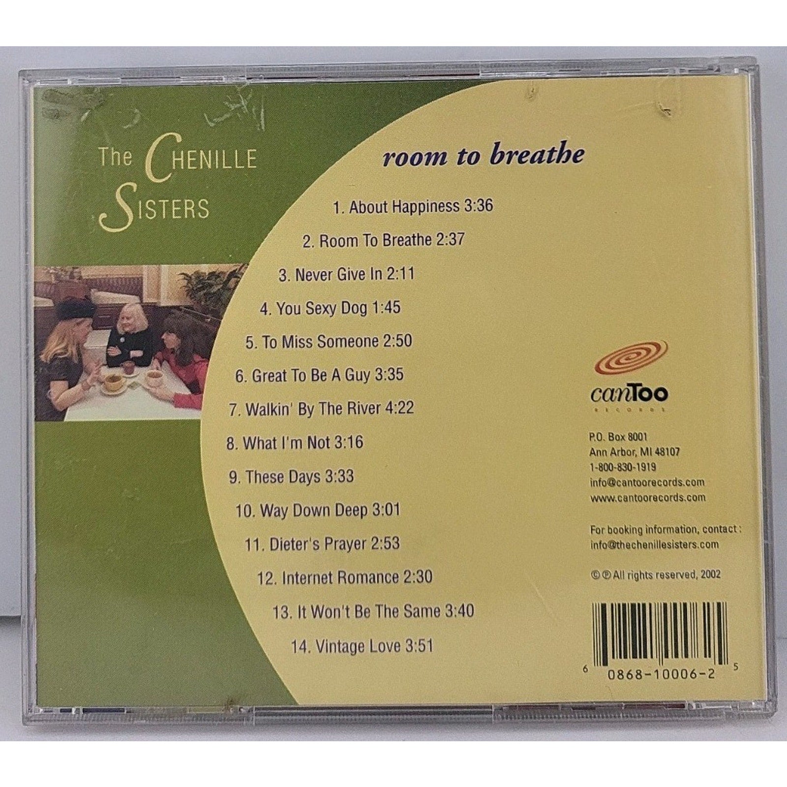 Room to Breathe by The Chenille Sisters (CD, 2002)