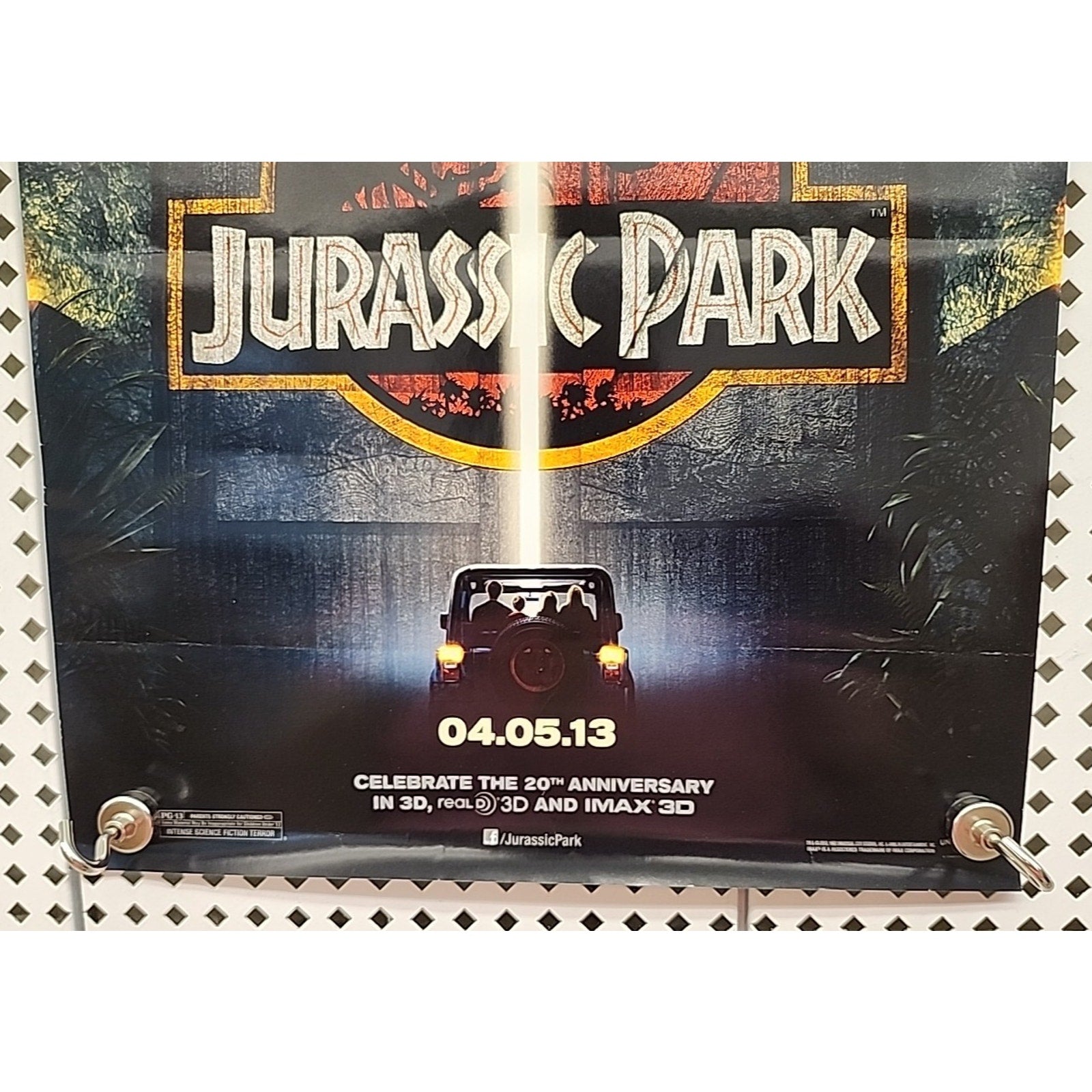 Jurassic Park Movie Poster 2013 11x17