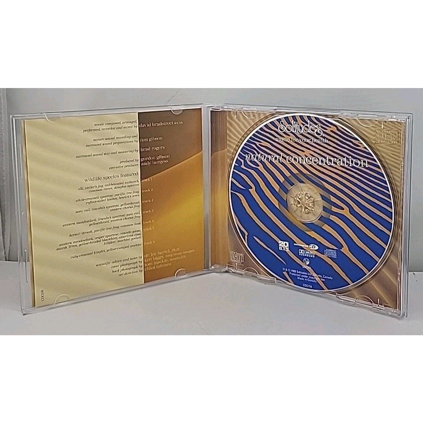 Natural Concentration by Dan Gibson (CD, 1999)