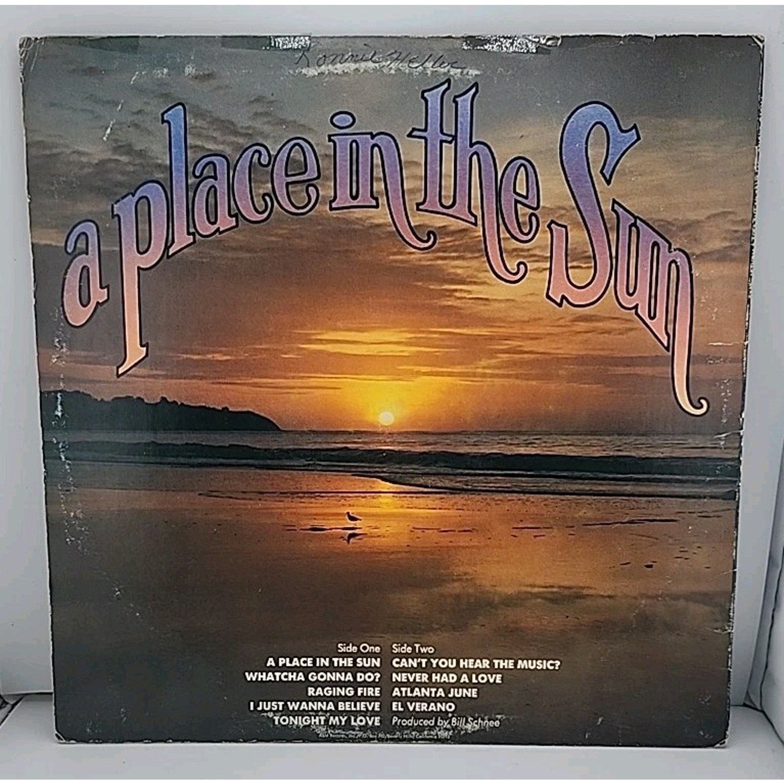 Pablo Cruise Vinyl Record Titled "A Place in the Sun" Released 1977 Rock Band