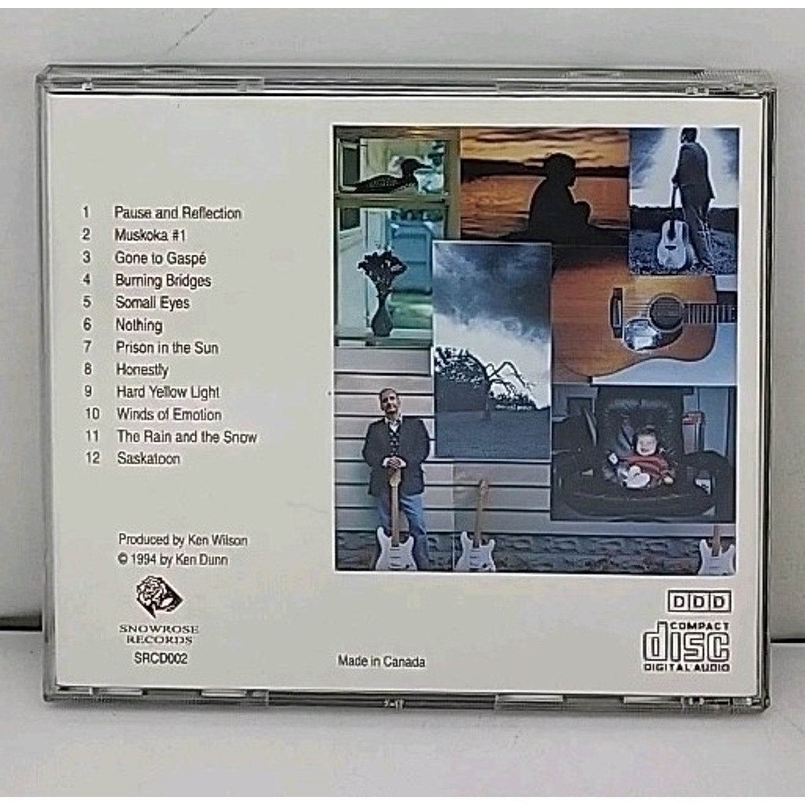 Ken Dunn - Winds Of Emotion CD *Signed*