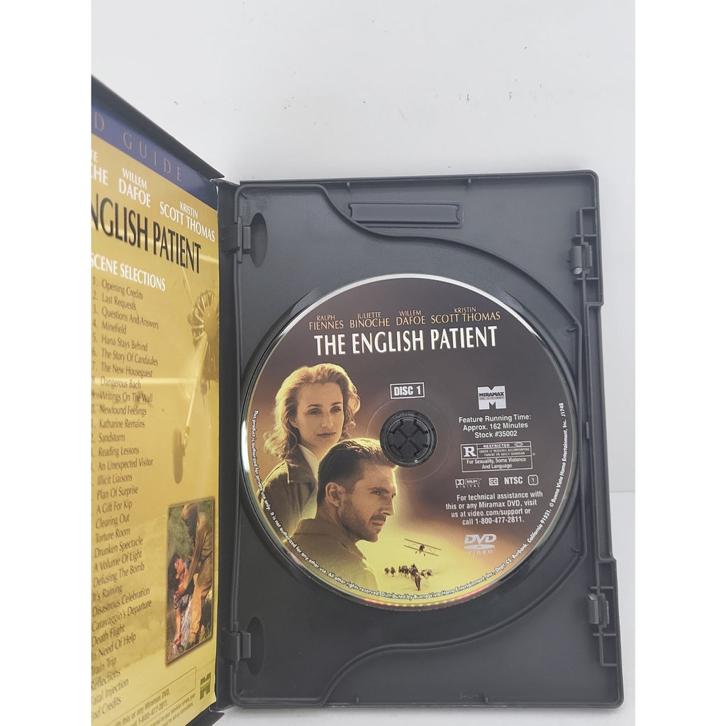 The English Patient (DVD, 2004, 2-Disc Set, Collector's Edition)