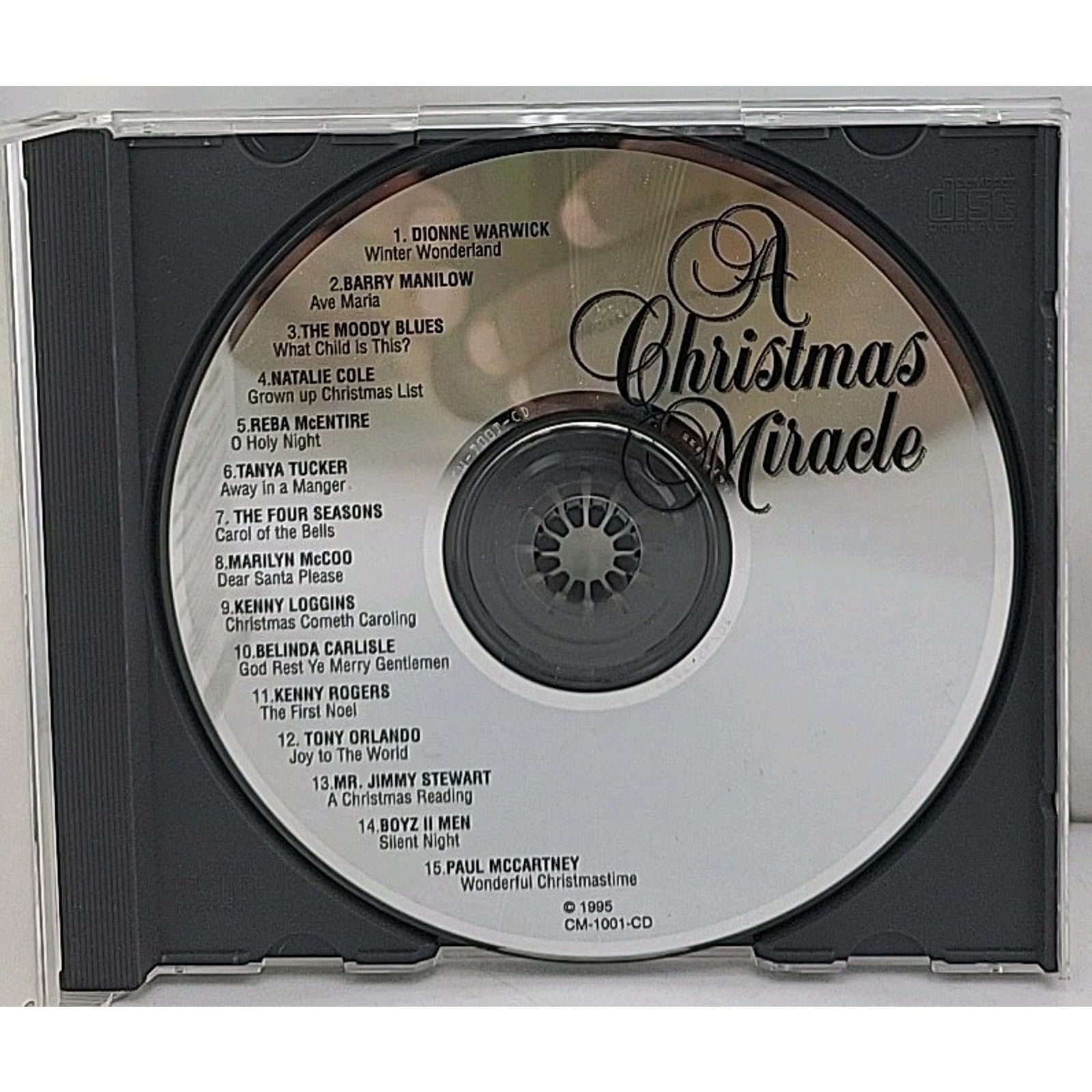 A Christmas Miracle Volume 1 - Music CD 1995 Paul McCartney ~ Various artist