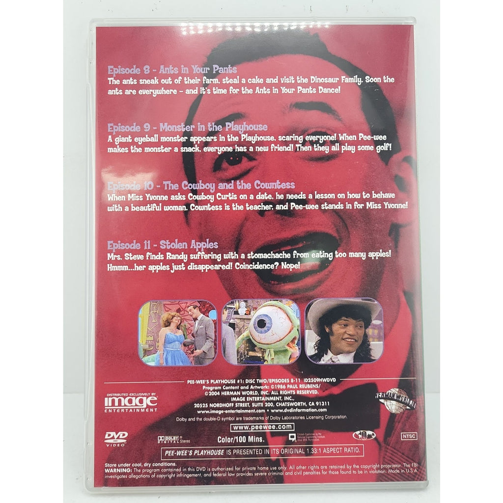 Pee-Wees Playhouse: Volume 1 (DVD, 2004) - No Disc One