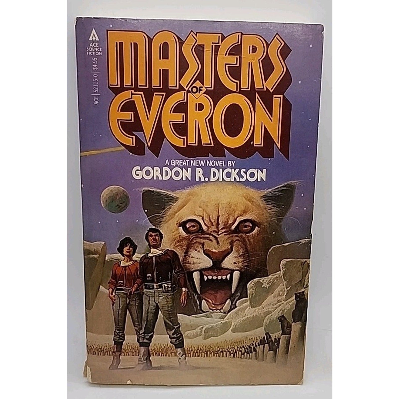 Masters of Everon Book Gordon R. Dickson Ace