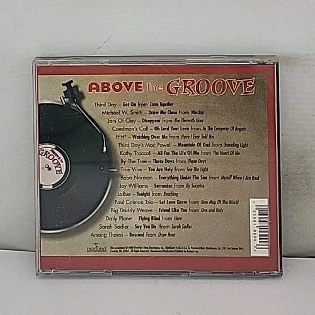 Above the Groove: 17 Songs by Today's Top Christian Artists by Various (CD)