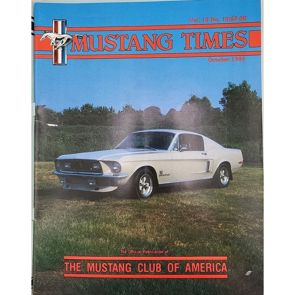 Mustang Times 1986 October Magazine