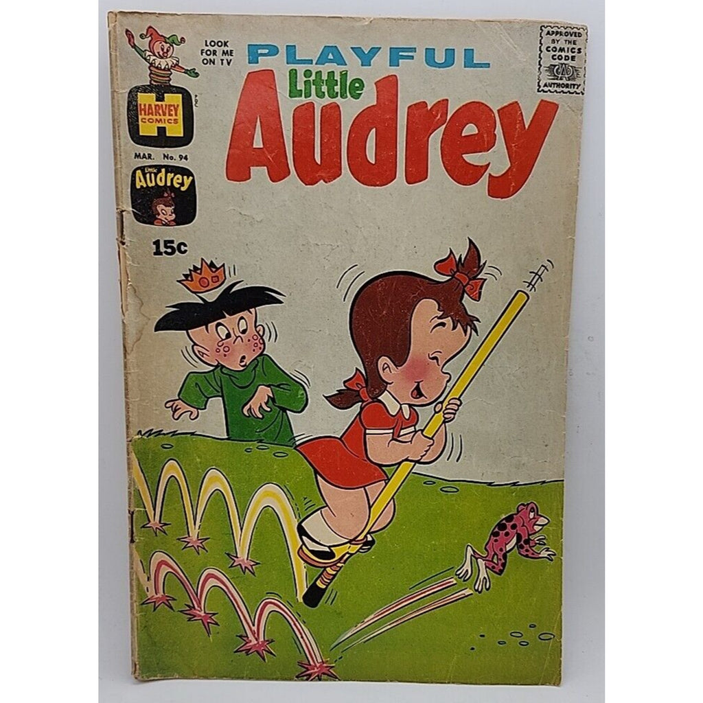 Playful Little Audrey #94 Harvey Comic 1971 TV Cartoons