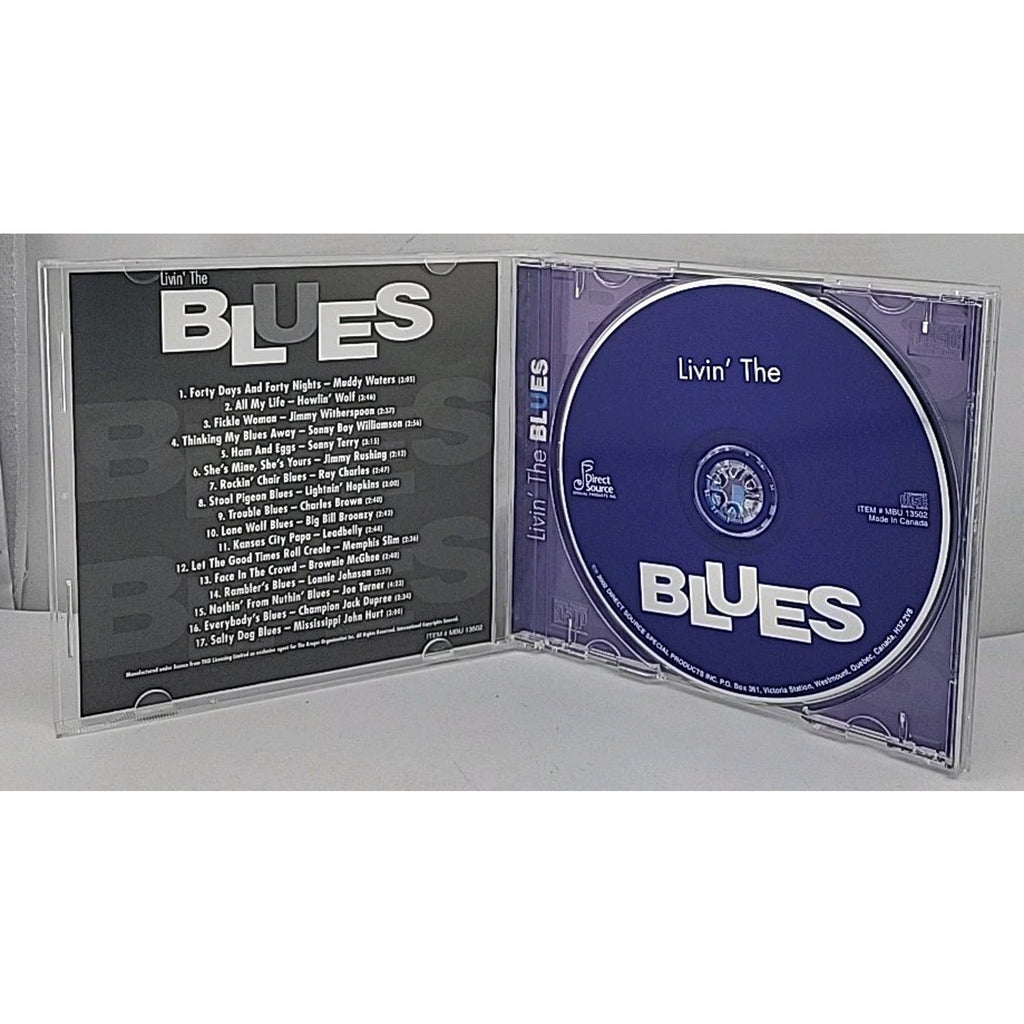Livin’ The Blues - Various Artists - Muddy Waters, Ray Charles, Leadbelly (CD)