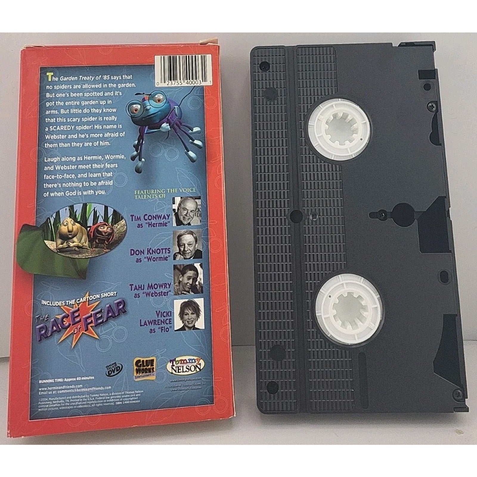 Hermie Friends - Webster the Scaredy Spider (VHS, 2005)