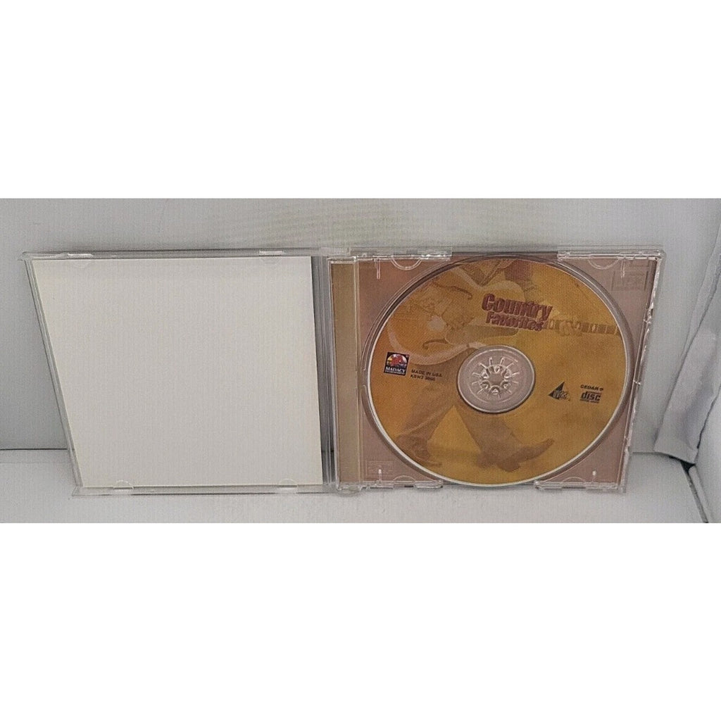 Country Favorites 70'S On Audio CD Album Black 2007