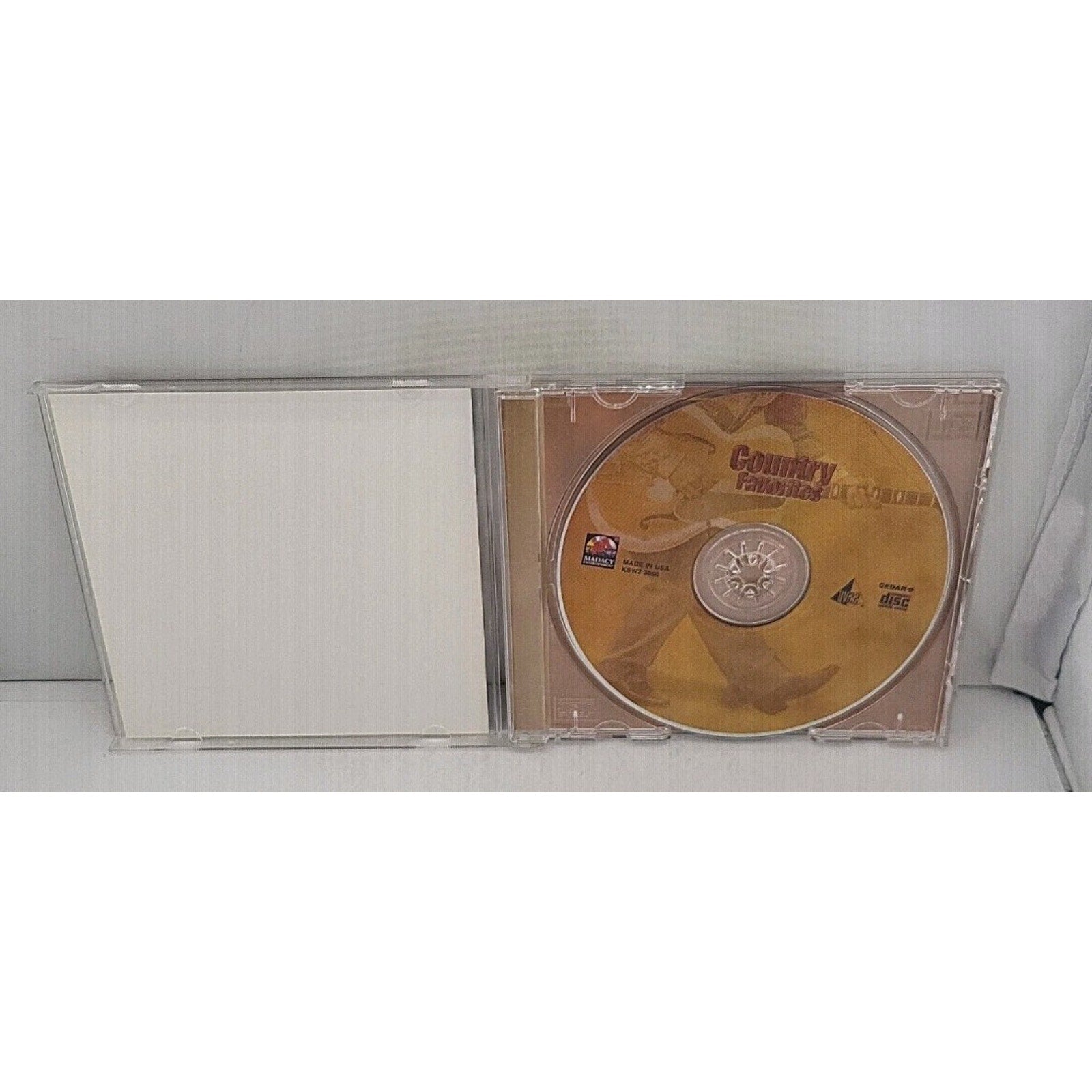 Country Favorites 70'S On Audio CD Album Black 2007