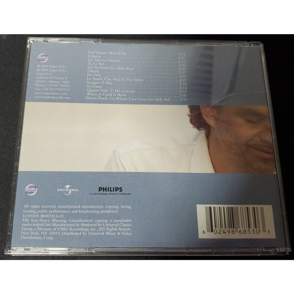Andrea by Andrea Bocelli (CD, Nov-2004, Philips)
