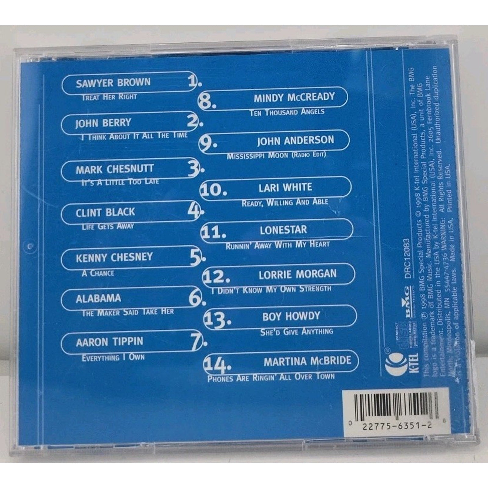 Various - Todays Country at Its Best CD