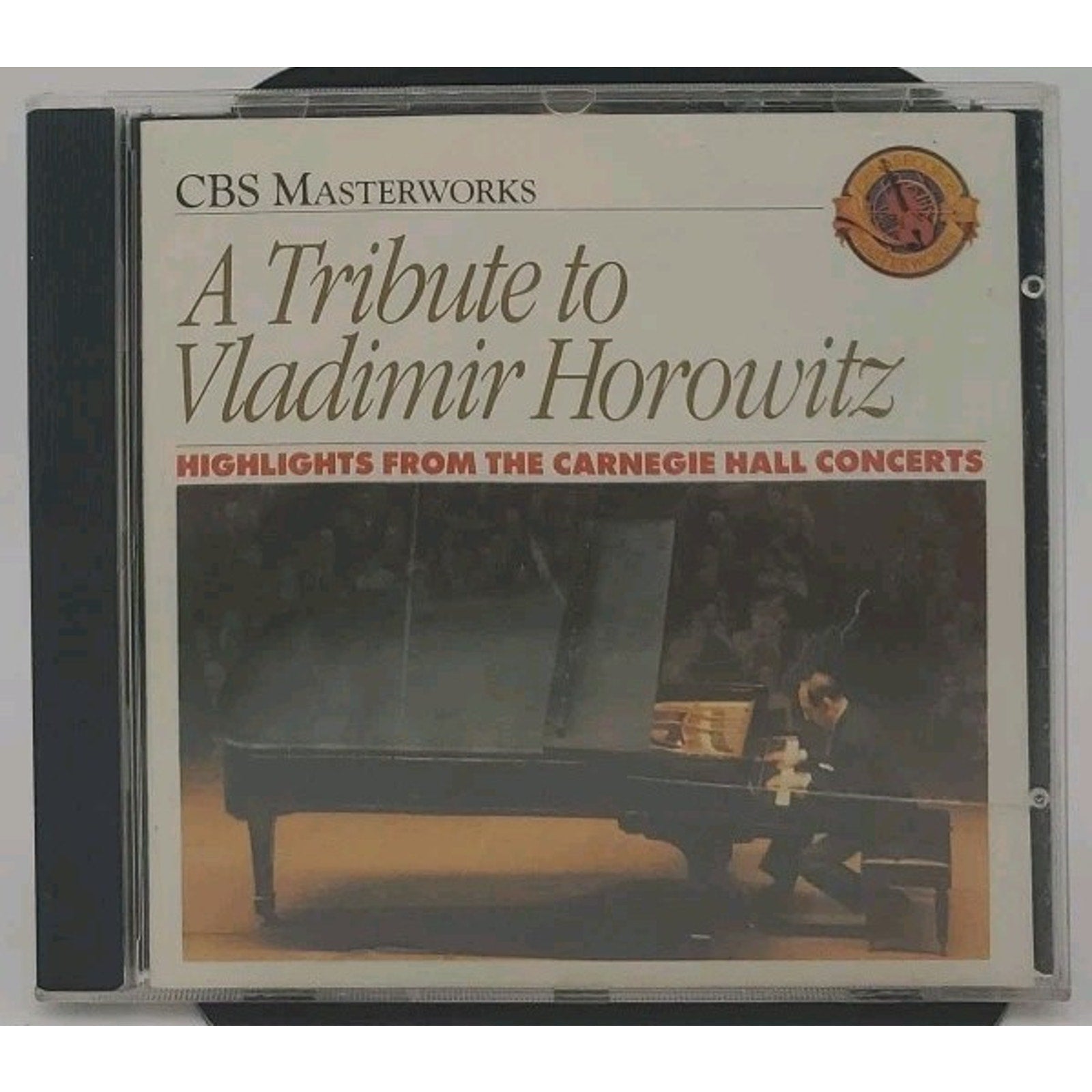 A Tribute To Vladimir Horowitz - Highlights From The Carnegie Hall Concerts CD