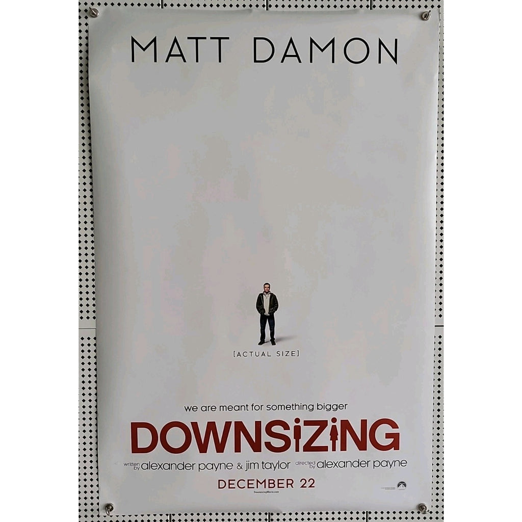 Downsizing Movie Poster 2 Sided Original Advance 27x40