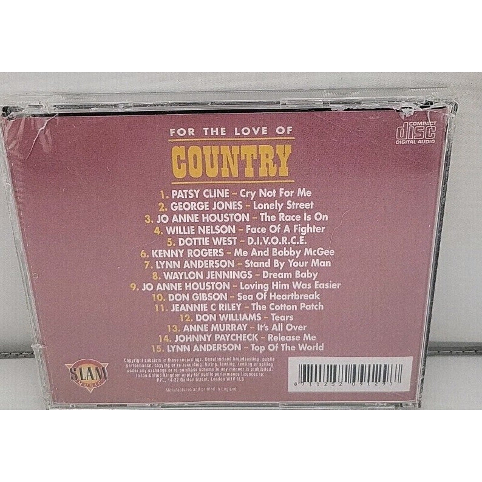 For The Love Of Country - Original Artists CD