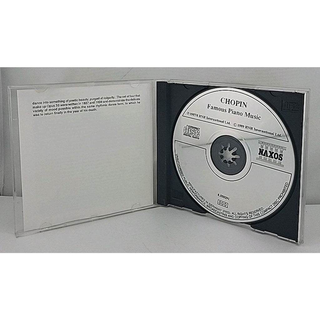 Chopin: Famous Piano Music 1987 CD