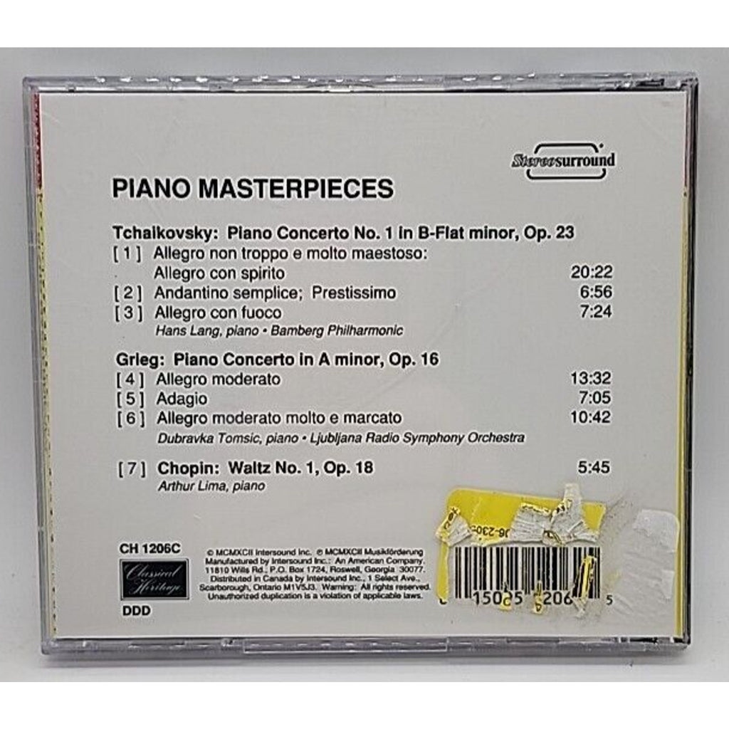 Various Artists : Piano Masterpieces CH 1206C *DISC 3* CD