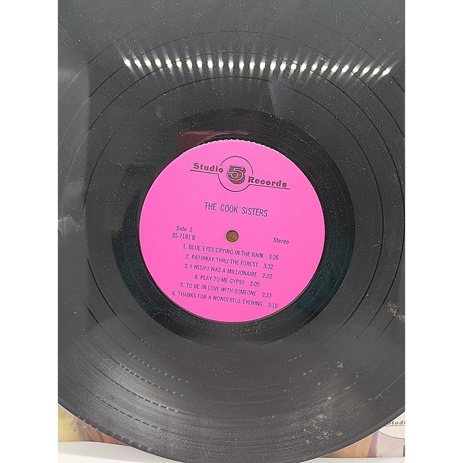 The Cook Sisters Studio 5 Records Christian Gospel (Record)