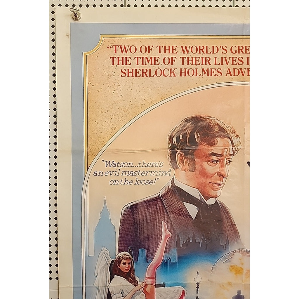 Without A Clue - Original Movie Poster - 27x41 - 1989 Michael Caine Ben Kingsley