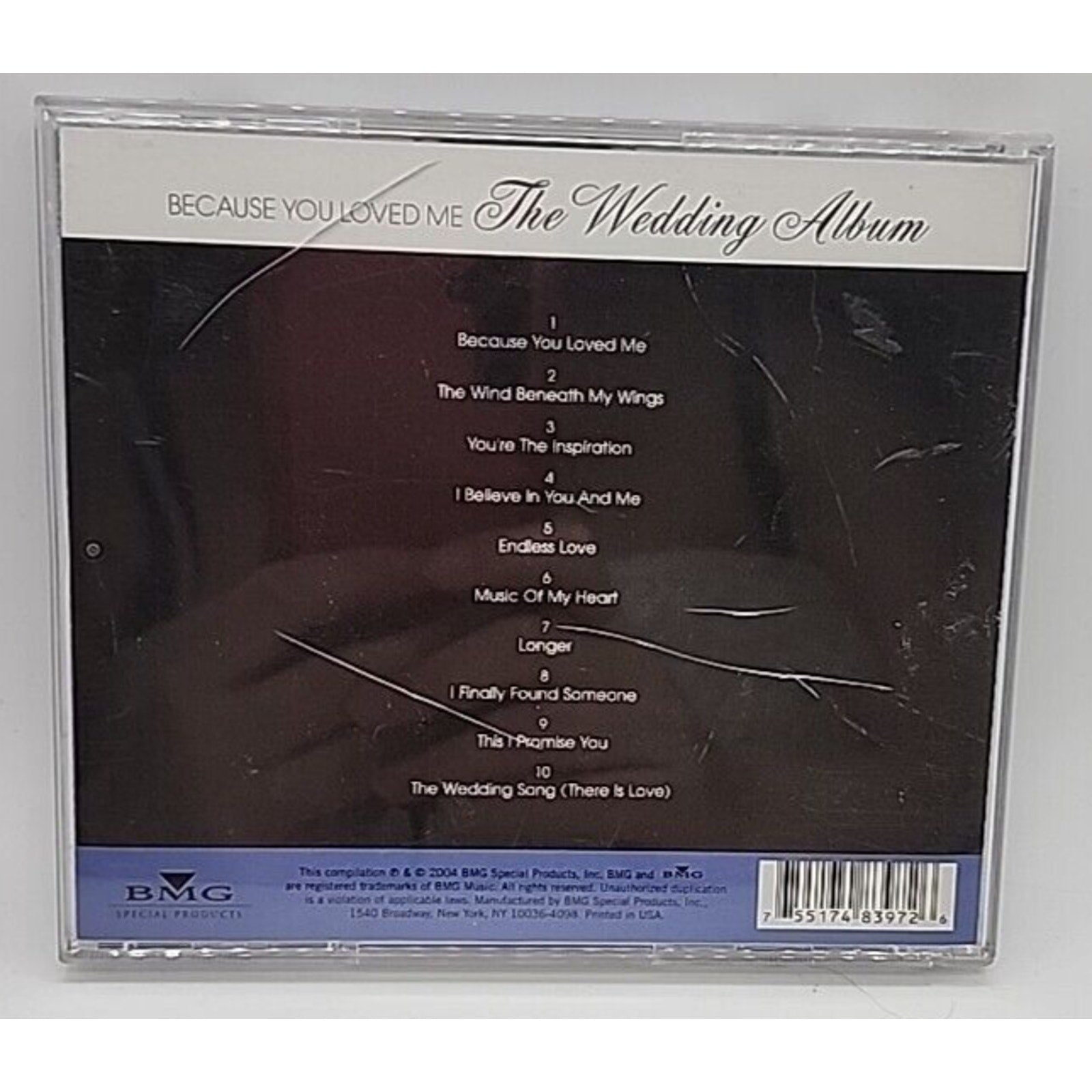 Because You Loved Me by Various (CD, 2006)