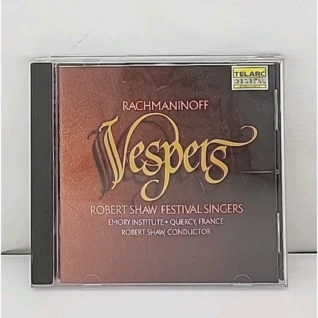 Vespers (A Cappella) by Robert Shaw (CD, 1990)