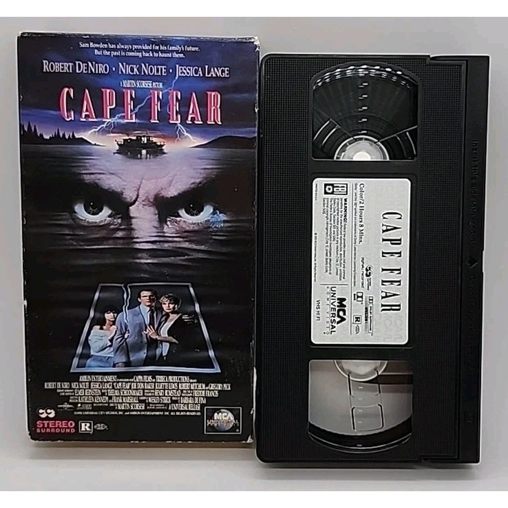 Cape Fear (1991) (VHS, 1991)