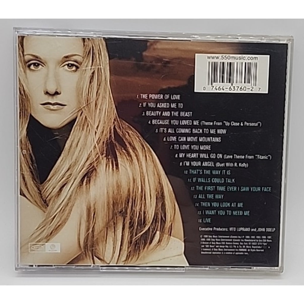 All the Way-A Decade of Song by Celine Dion (CD, 1999)