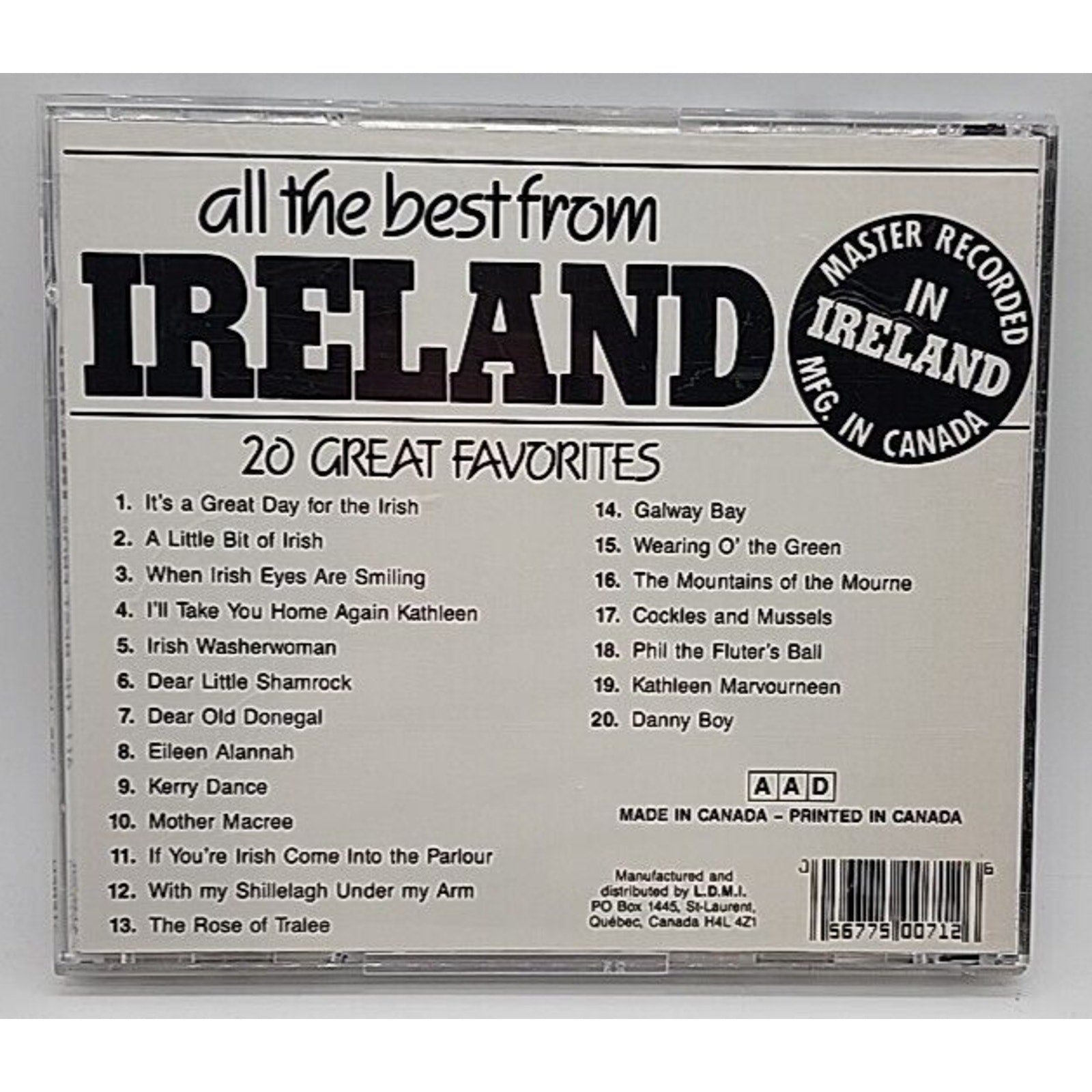 All the Best from Ireland (CD)