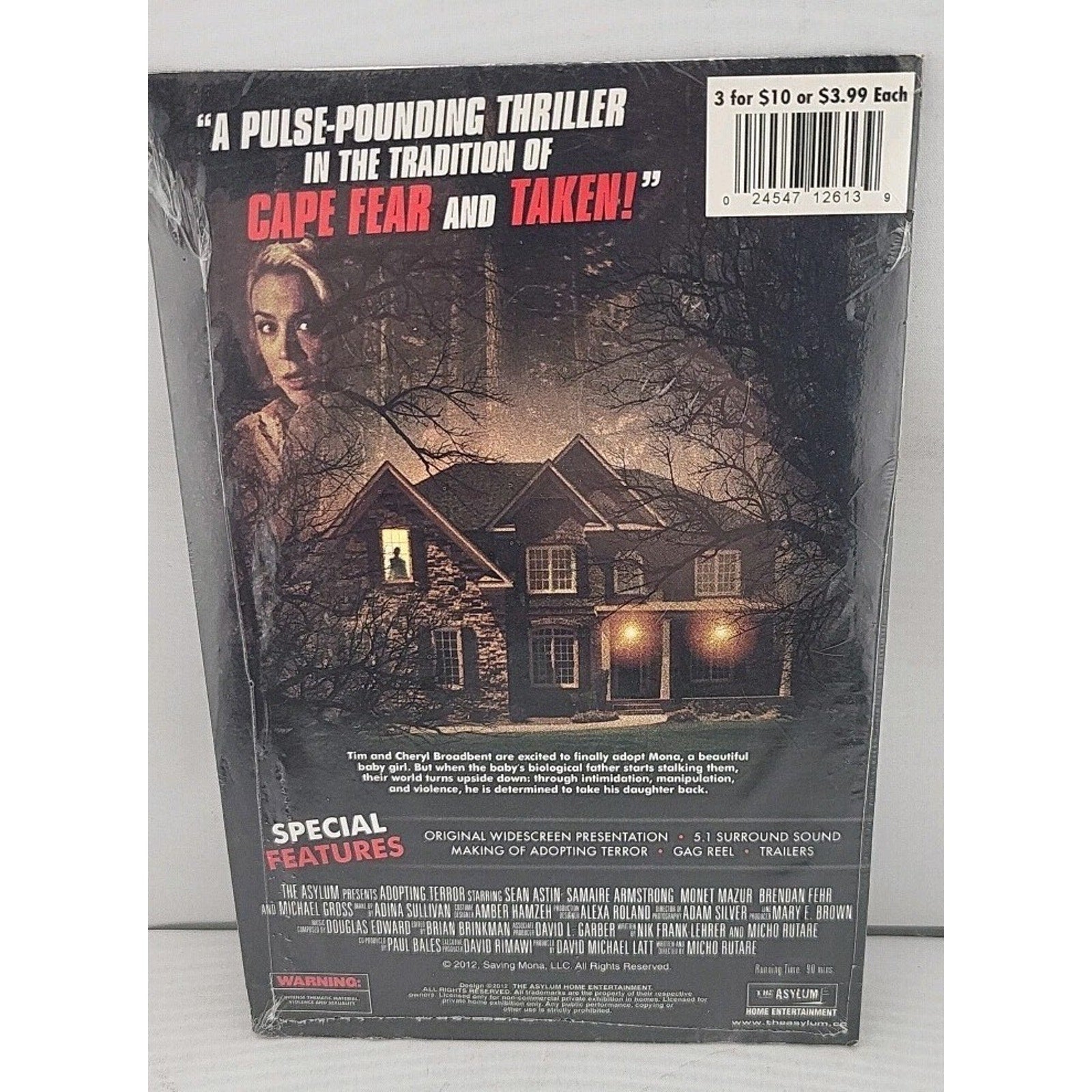 Adopting Terror (DVD, 2012) *Brand New*
