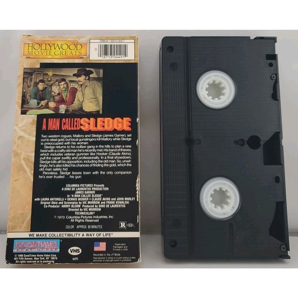 A Man Called Sledge (VHS, 1970)