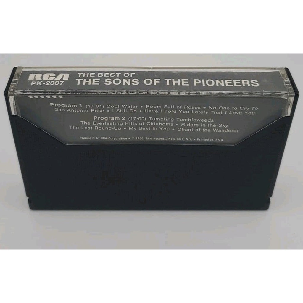 The Best Of The Sons Of The Pioneers Cassette Tape - RCA Records PK-2007